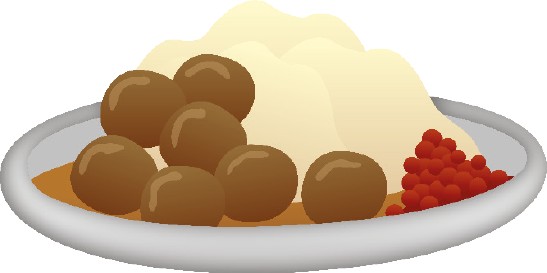 Köttbullar och potatis